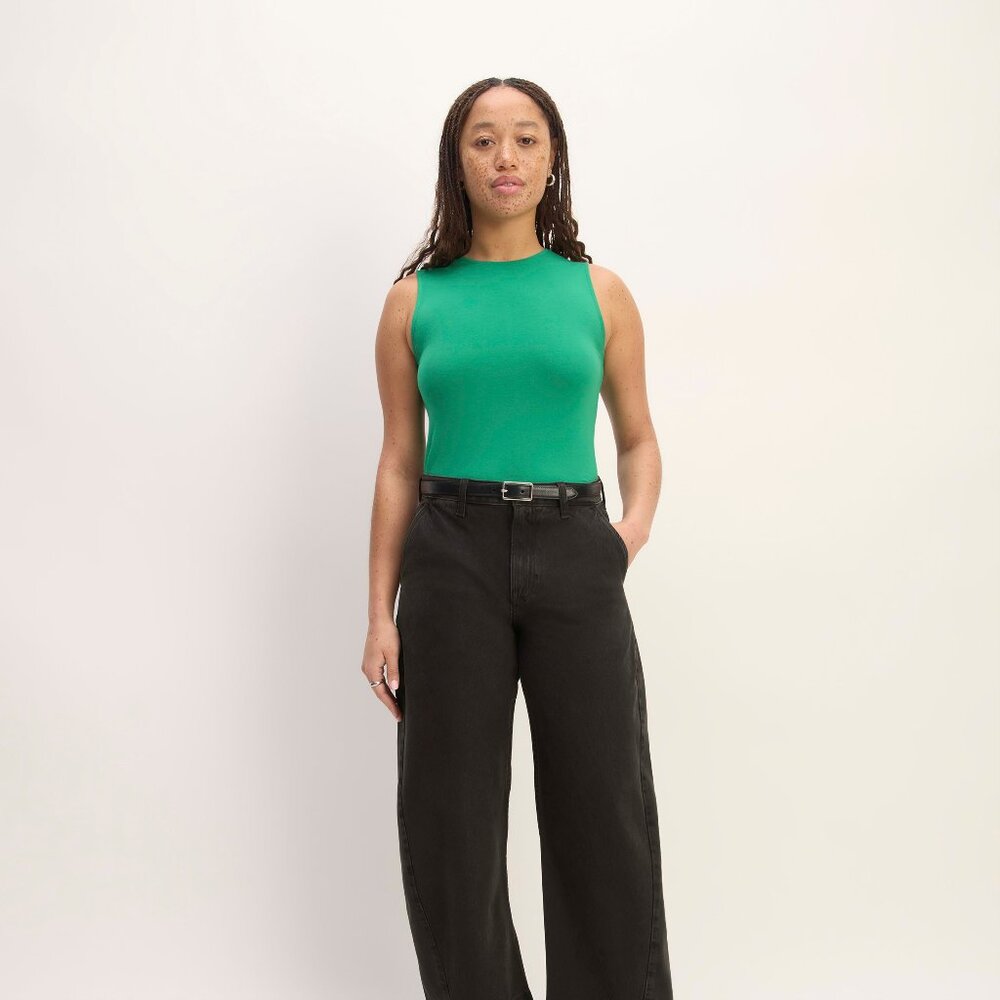 Everlane Women's Summer Barrel Jean in Ash Black, Size 29